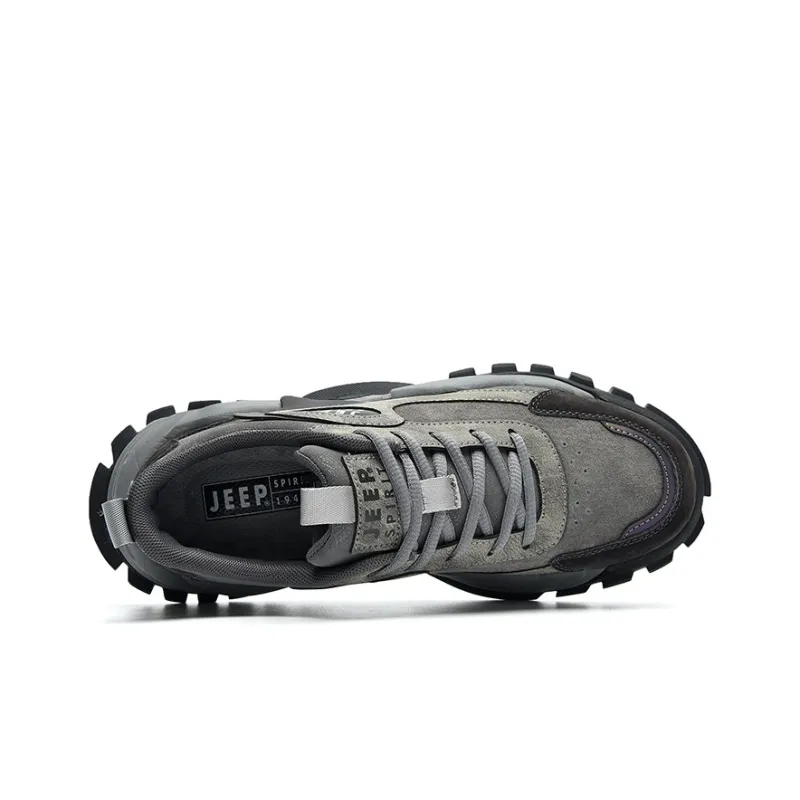 JEEP SPIRIT Mid Top Outdoor Shoes Men's Sand-10