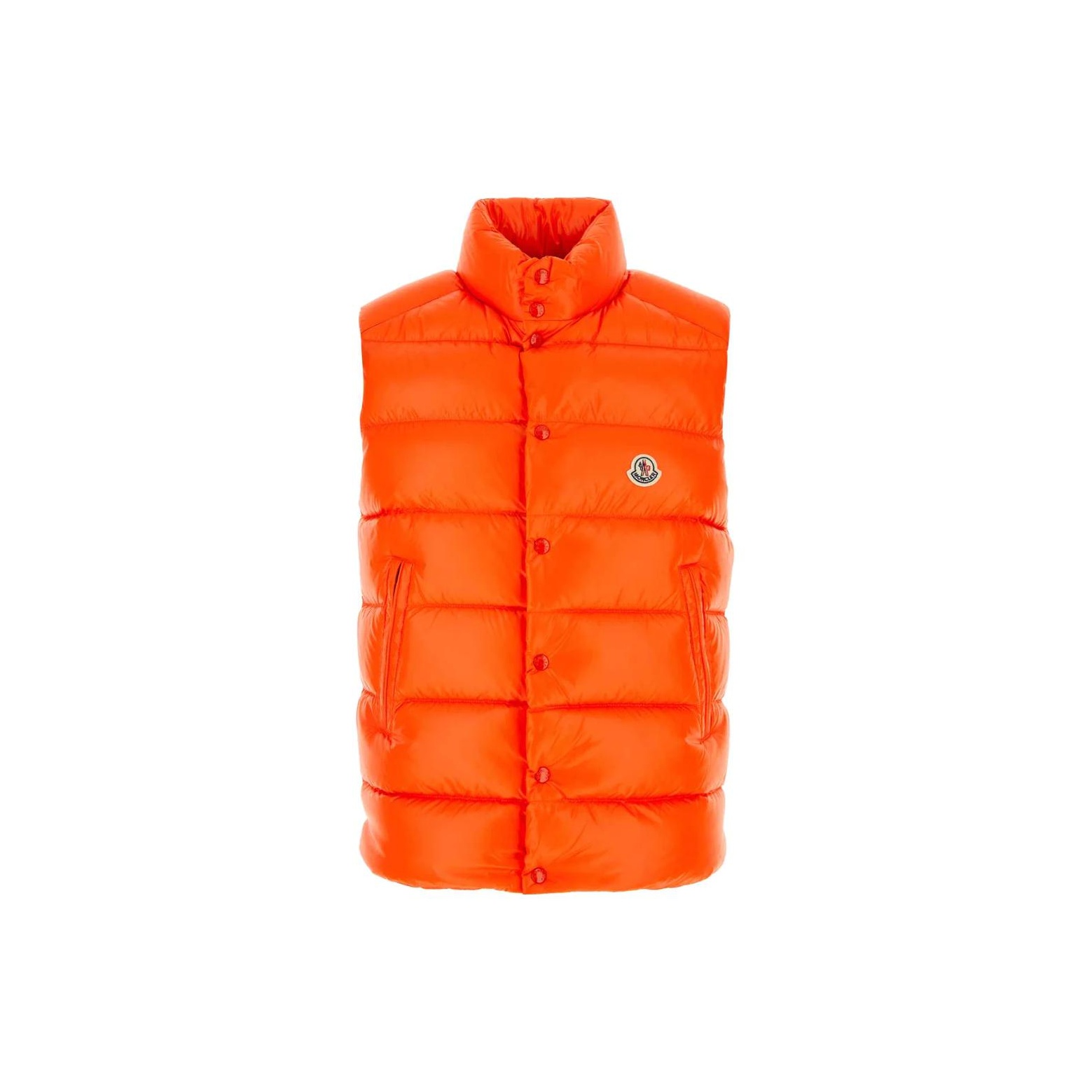 Moncler orange vest on sale