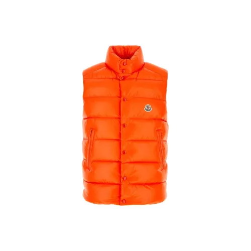 Moncler Vests Men Orange