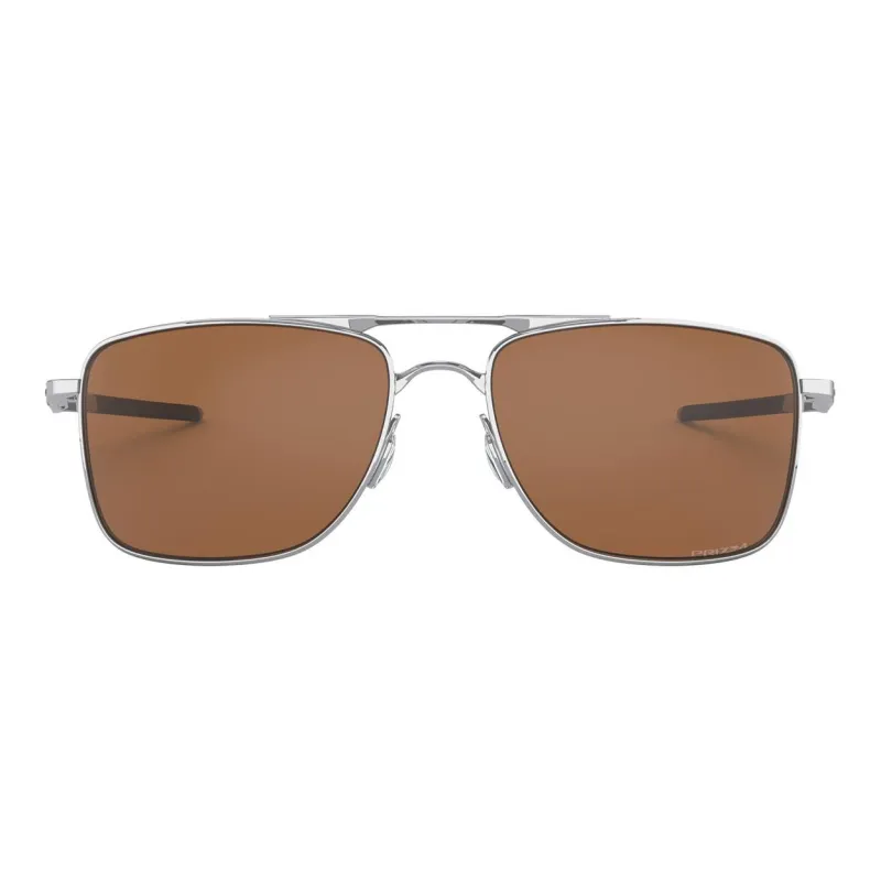 Oakley Aviator Sunglasses Men's Silver-0