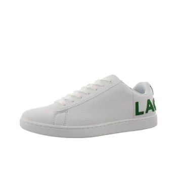 LACOSTE Carnaby Evo Low-Top Skateboard Shoes Men's White