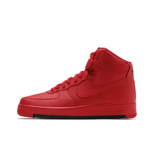 Nike Air Force 1 High University Red Black