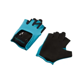 Lululemon Sports Gloves Women's Ocean Blue/Black