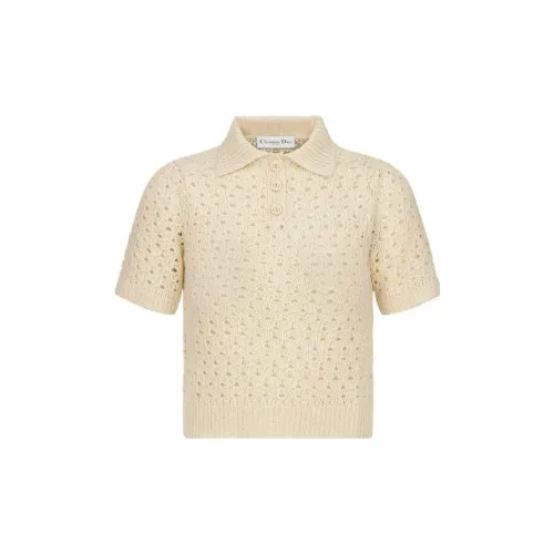 DIOR Polo Shirts Women's Beige