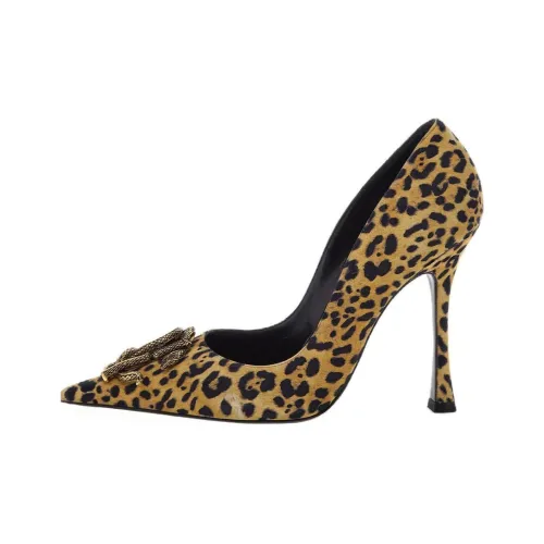 Roberto Cavalli High Heels Women's Black/Yellow