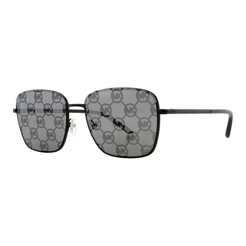 MICHAEL KORS Metal Square Sunglasses Men's Black-0