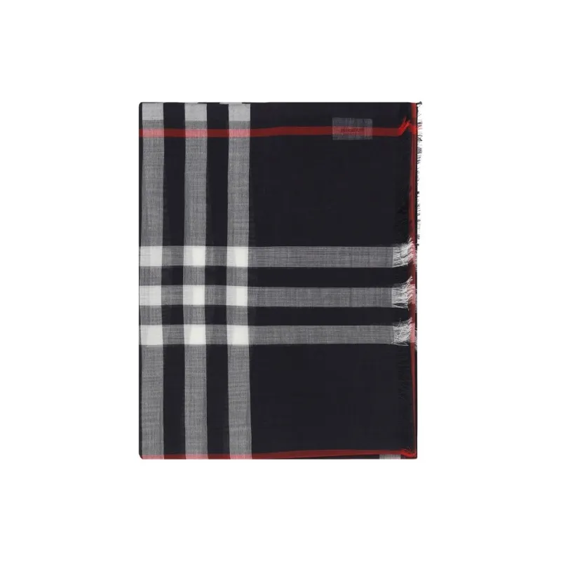 Burberry Lightweight Checked Scarf-1