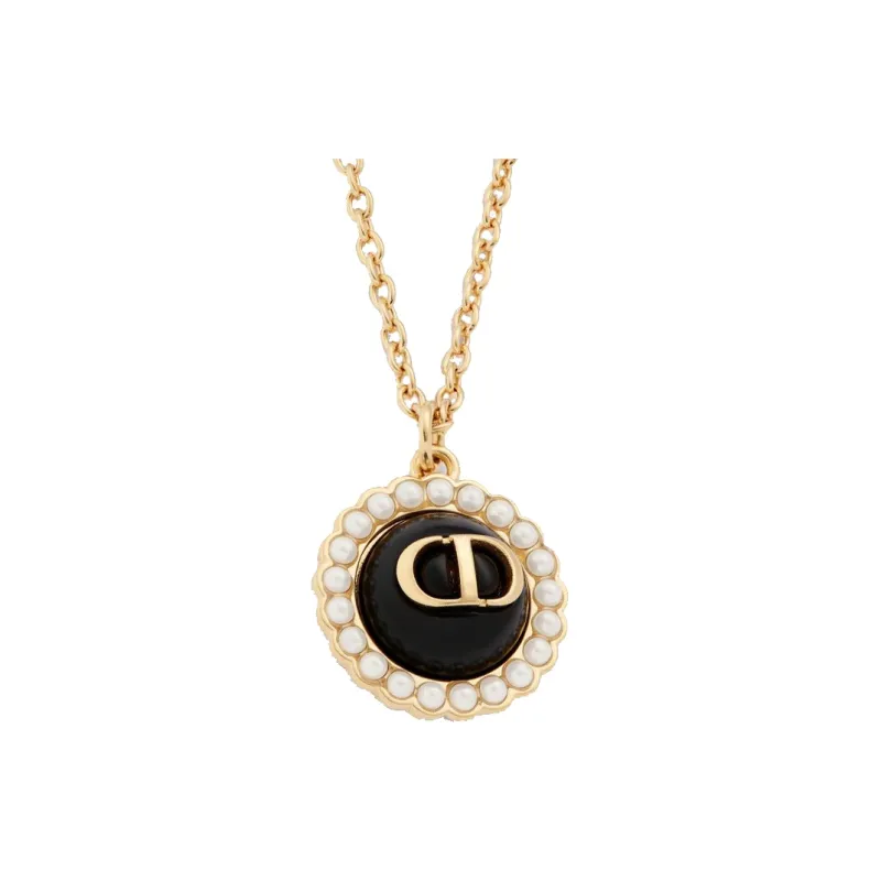 DIOR Brass Necklaces Women's Gold-0