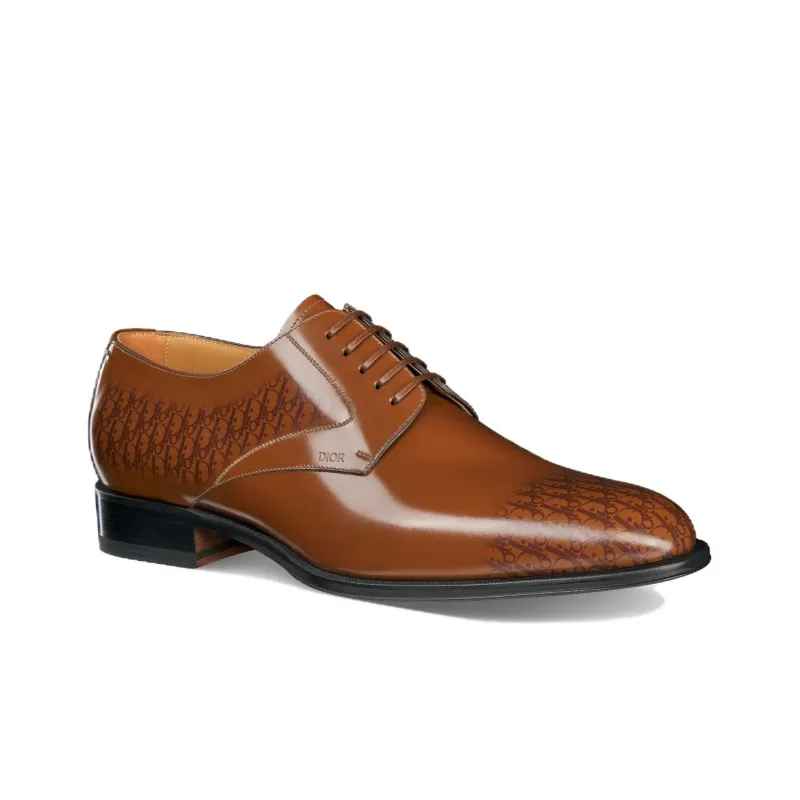 DIOR Timeless Dress Shoes Men's Brown-3