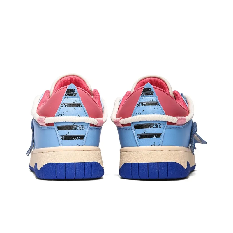 DIEMME Anti Slip Wear Resistant Low Top Casual Shoes Women's Blue-4