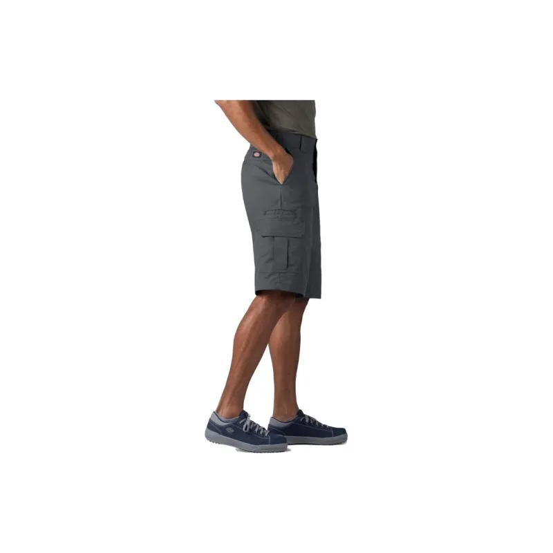 Dickies Flex Relaxed Fit Cargo Shorts 13' Casual Shorts Men's Gray-2