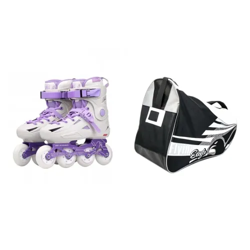 FLYING EAGLE Inline Skates PP Material Outdoor Unisex 35 42 White Purple