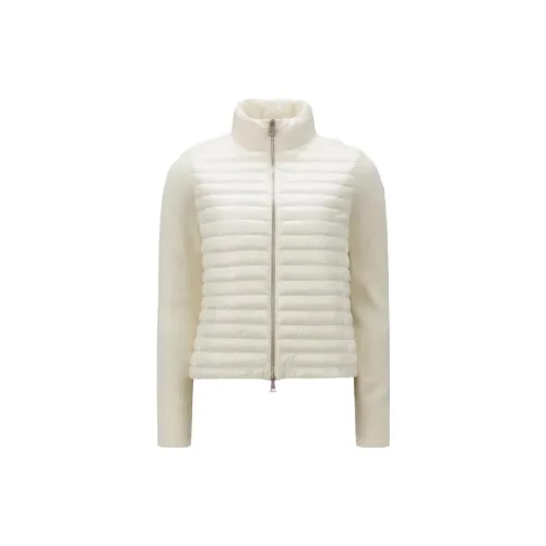 Moncler Padded Corduroy Series Jackets Women's White