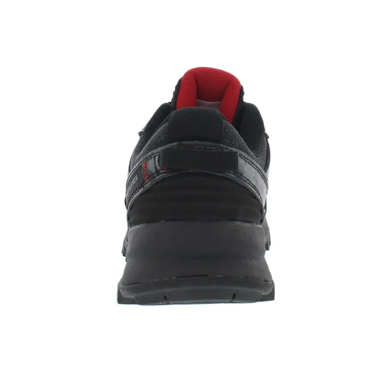 AVIA Cushioned Slip-Resistant Low-Top Running Shoes Men's Black-2