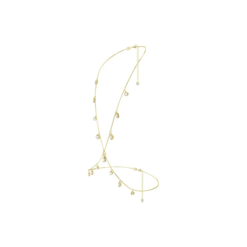 Swarovski Metal Crystal Body Chains Women's Gold-1