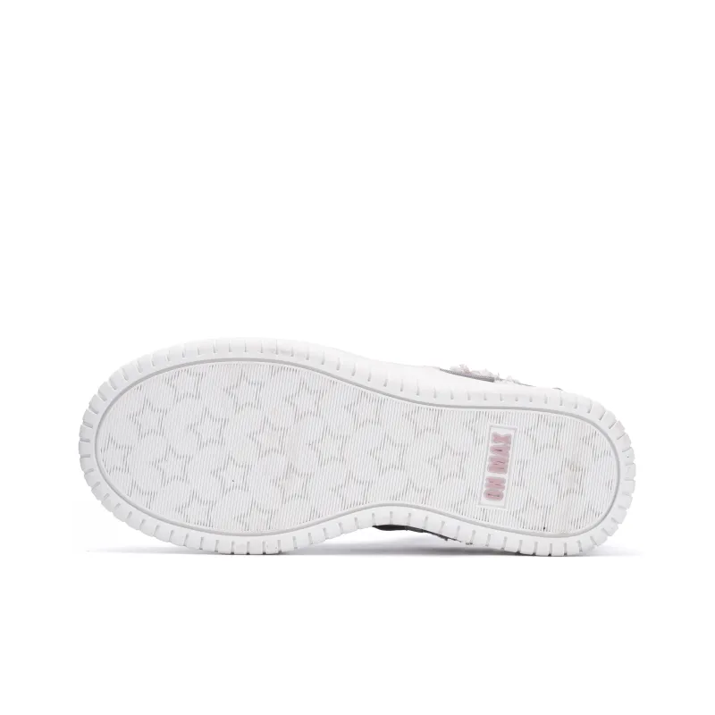 ON MAX Paper Airplane Series Skateboard Shoes Unisex Low Top Gray-5
