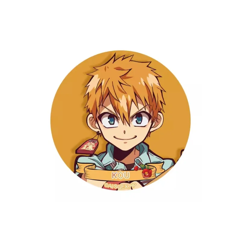 Xhdm Hanako Kun, Gen, Hiyama Nene Toilet Bound Hanako Kun, Tinplate Brooch Badge Badges-4