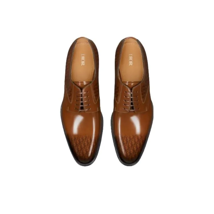 DIOR Timeless Dress Shoes Men's Brown-2