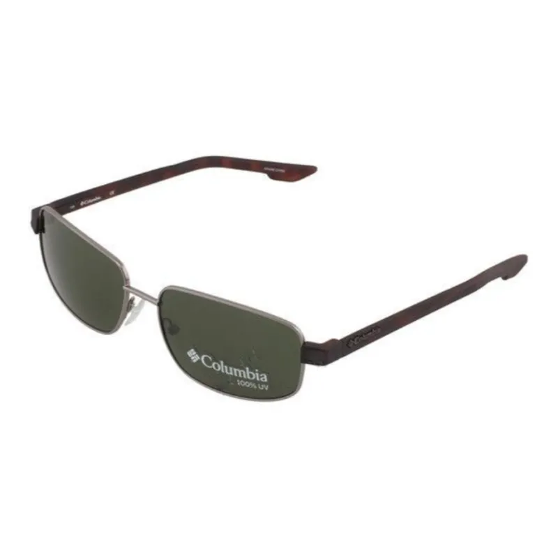 Columbia Metal Square Sunglasses Men's Brown-3