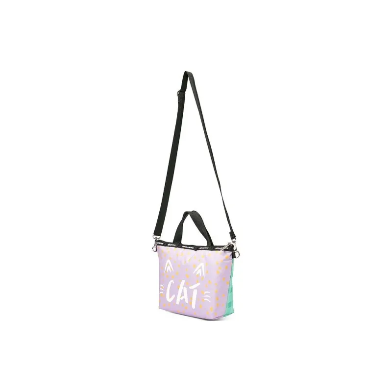 Skechers LeSportsac Collaboration Fabric Dumpling Bag, Shoulder Bag, Crossbody Bag Regular Unisex Multicolor-1