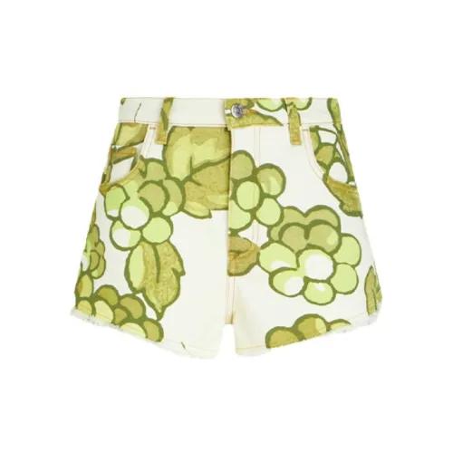 ETRO Denim Shorts Women's Green