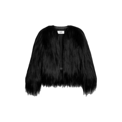 CELINE Furs Women's Black