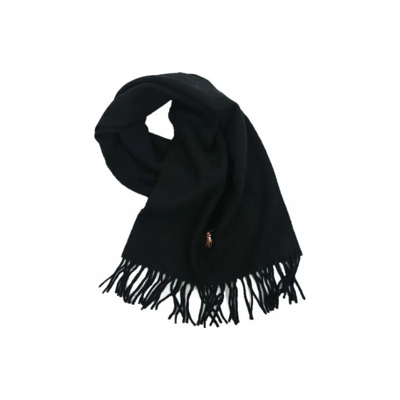 Polo Ralph Lauren Knit Scarves Men's Black-2