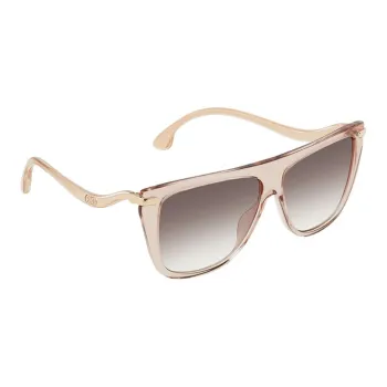 Jimmy Choo Plastic Square Sunglasses Women's Brown