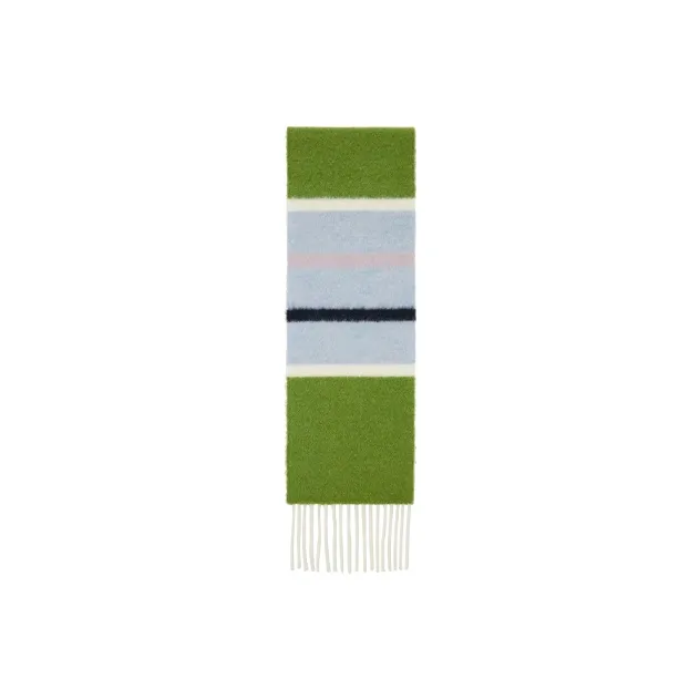 MARNI Logo-patch Striped Scarf-1