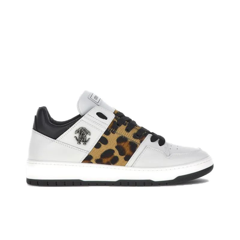 Roberto Cavalli Skateboard Shoes Men's White-1