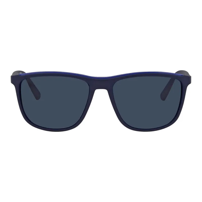 EMPORIO ARMANI Glue Irregular Shape Sunglasses Men's Blue-1