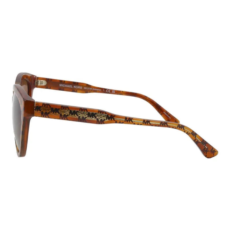 MICHAEL KORS Acetate Cat Eye Sunglasses Women's Brown-2