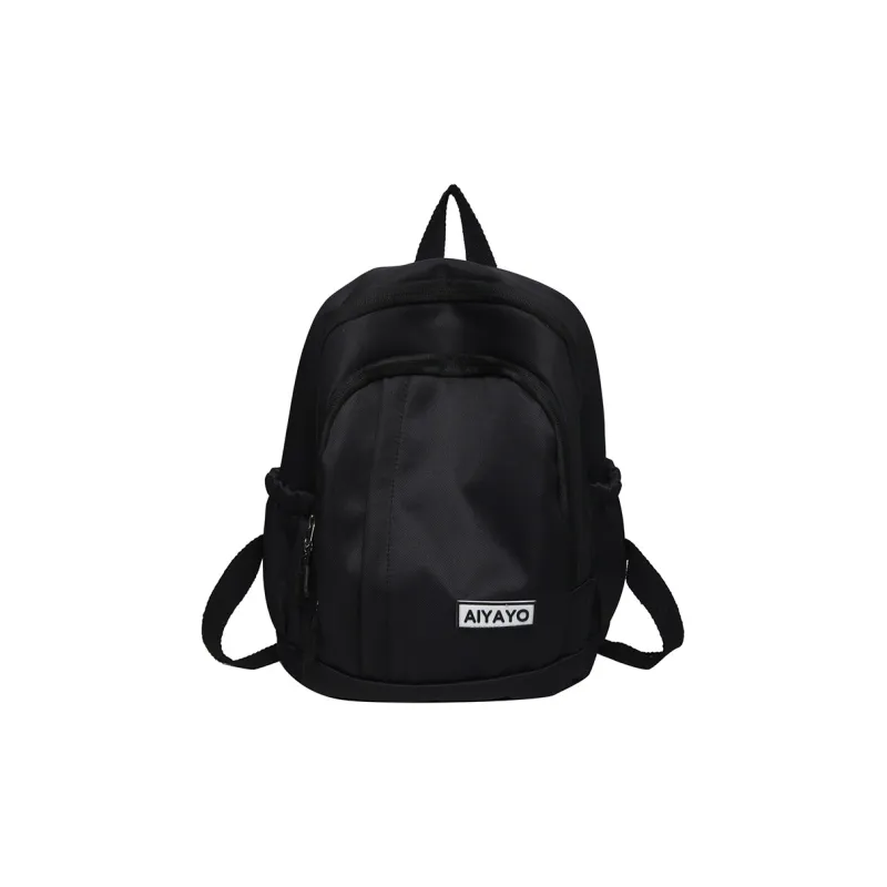 OUZIHUANG Nylon Backpack Large Size Unisex Pink/Blue/White/Black/Yellow/Green-0