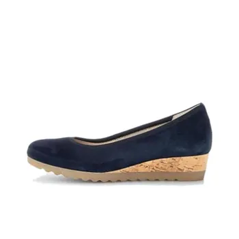 Gabor Casual Single Shoes Women's Blue Brown