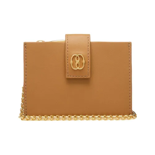 BALLY Calfskin Card Holder Women's Brown