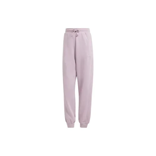 Adidas Knitted Sweatpants Women's Purple