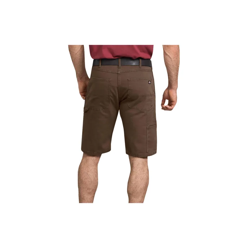 Dickies FLEX Regular Fit Duck Carpenter Shorts 11 Cargo Shorts Men's Brown-1