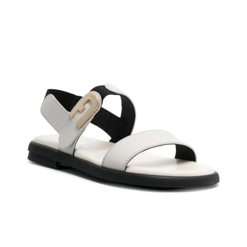 Furla Sign Leather Sandals-2
