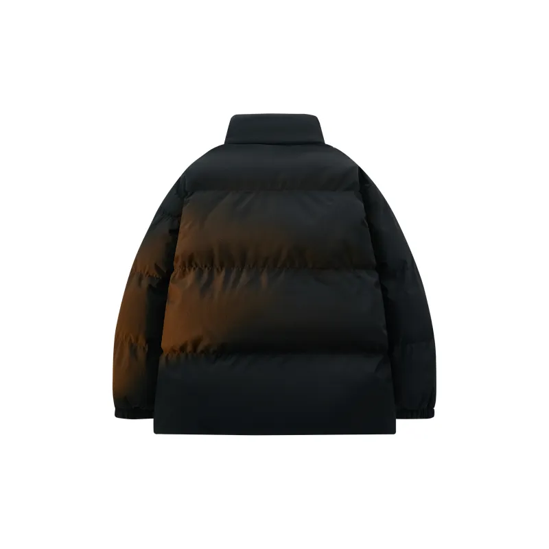 LEVEL RELAX Series Puffer Jacket Unisex Black-1