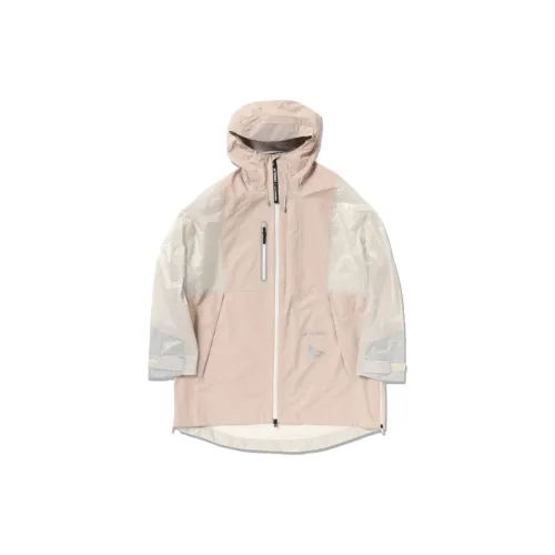 And Wander X Adidas Windbreaker Jackets Women's Gray Pink