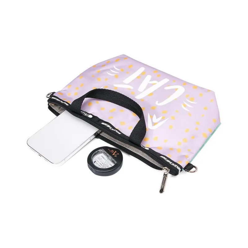 Skechers LeSportsac Collaboration Fabric Dumpling Bag, Shoulder Bag, Crossbody Bag Regular Unisex Multicolor-3