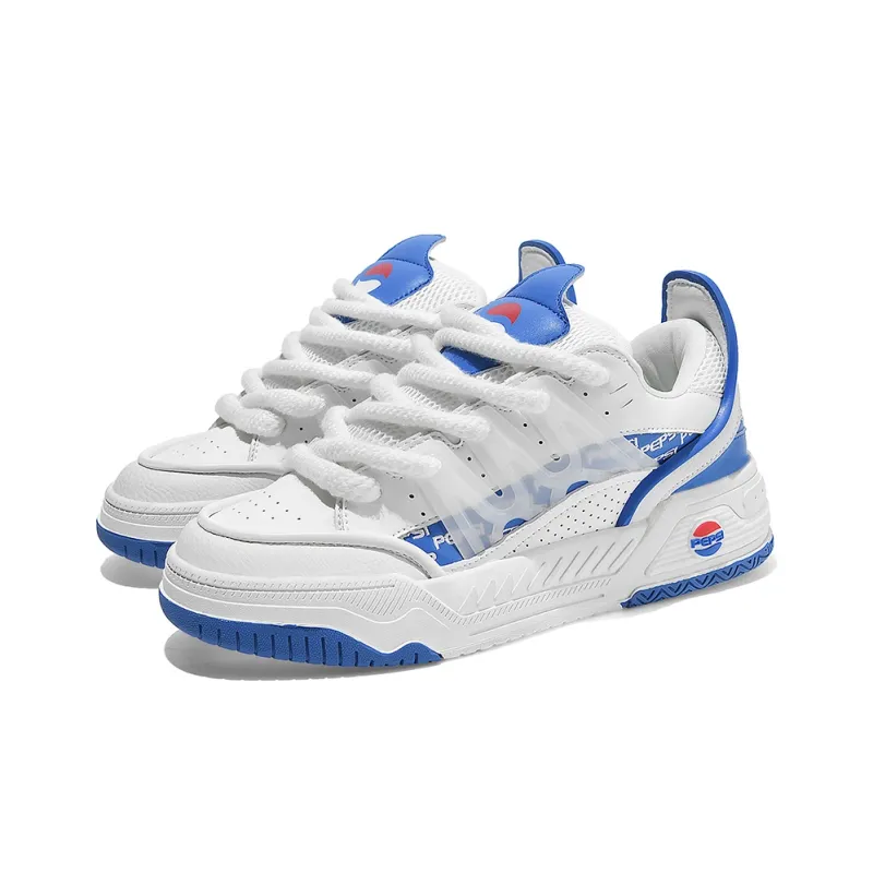 Pepsi Abrasion-Resistant Slip-Resistant Low-Top Skateboard Shoes Men's-7