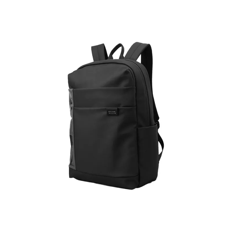 PIERRE CARDIN Large Capacity Business Laptop Backpack Commute Travel Men's Backpack Large Size Men's Black-1