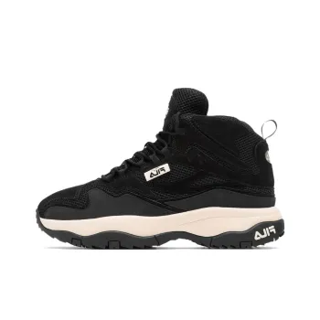 FILA Ranger Collection Abrasion Resistant Breathable Mid Top Casual Shoes Men's Black