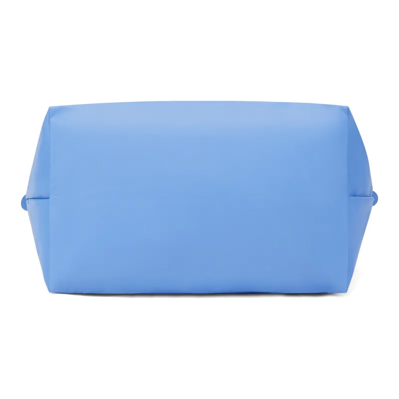 LONGCHAMP Canvas Tote Bag Shopping Bag Handbag Women's Blue-5
