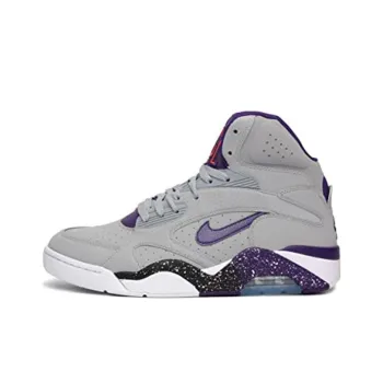 Nike Air Force 180 Mid Wolf Grey Court Purple