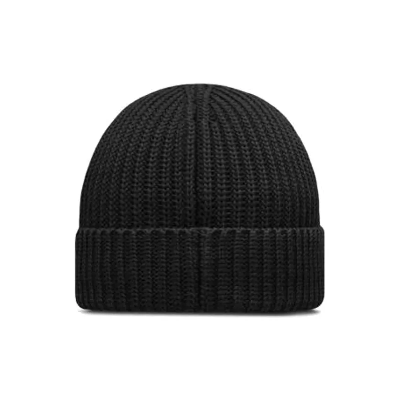 Moncler Cotton Beanies Men's Black-1