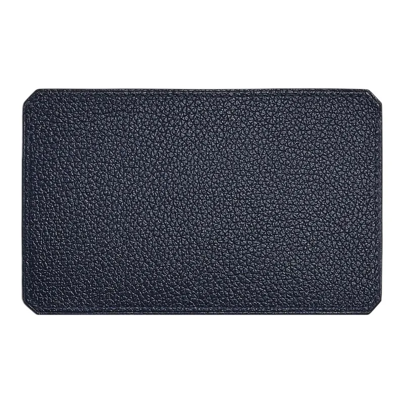 HERMES City Evergrain With Evercolor Calfskin Card Holder Men's Black/Midnight Blue/Zellige Blue-1