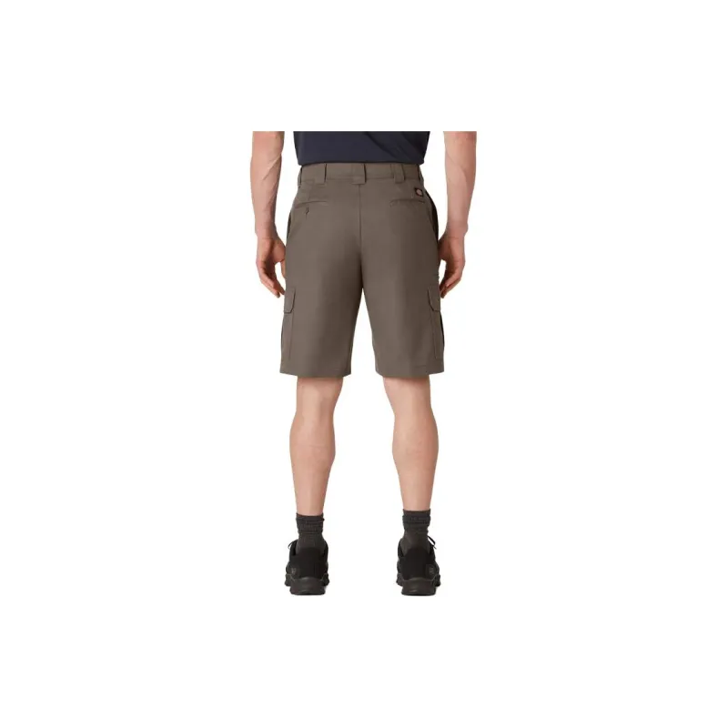 Dickies FLEX Cooling Active Waist Regular Fit Cargo Shorts 11' Casual Shorts Men's Mushroom Color-1