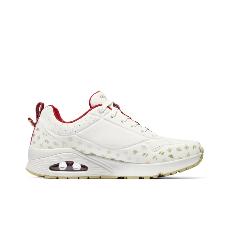 Skechers Uno Year Of The Dragon 2024 'Beige Red'-1